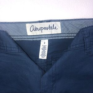 🌸AEROPOSTALE MIDI TWILL BLUE SHORTS🌸